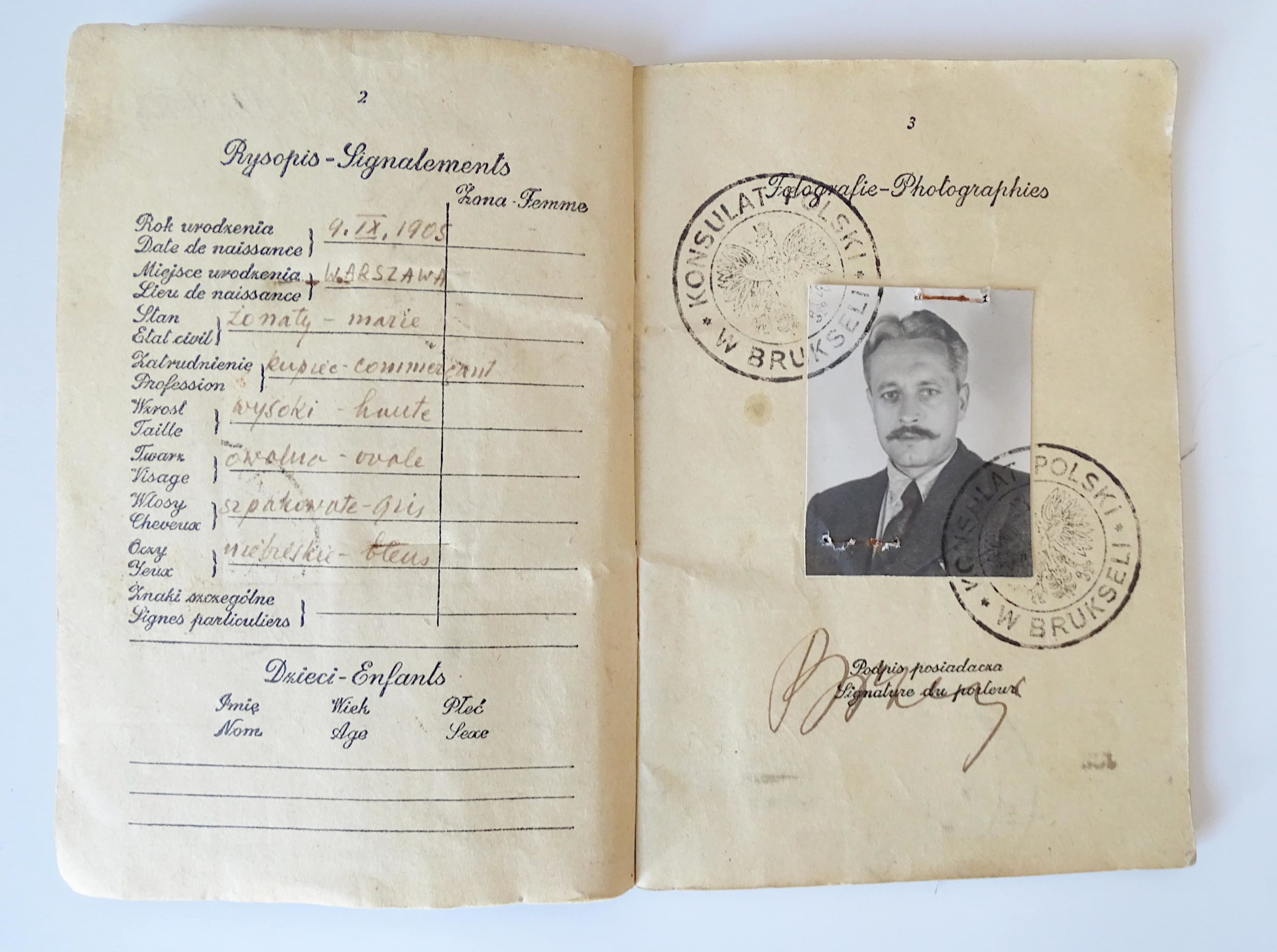 Paszport Piotra Szewczyka